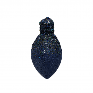 Glit Bulb Dark Blue 19cm