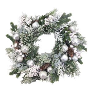 Silver Winter Wreath
