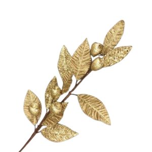 Gold Leaf Fruit Spray