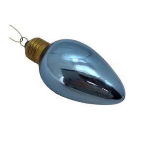 Blue Light Bulb Hanging