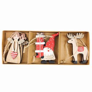 Reindeer Santa Angel Box Set