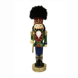 Nutcracker Grn/Blu LED 60.5cm