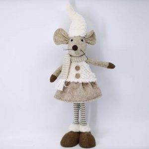 Christmas Standing Mouse Mrs