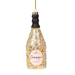 Glittery Champagne Bottle