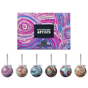 Indigenous Bauble Set6 Warlu