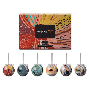 Indigenous Bauble Set 6 Martu