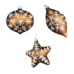 Gingerbread Ornament - Set/3