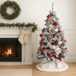 Snow Flocked Tree